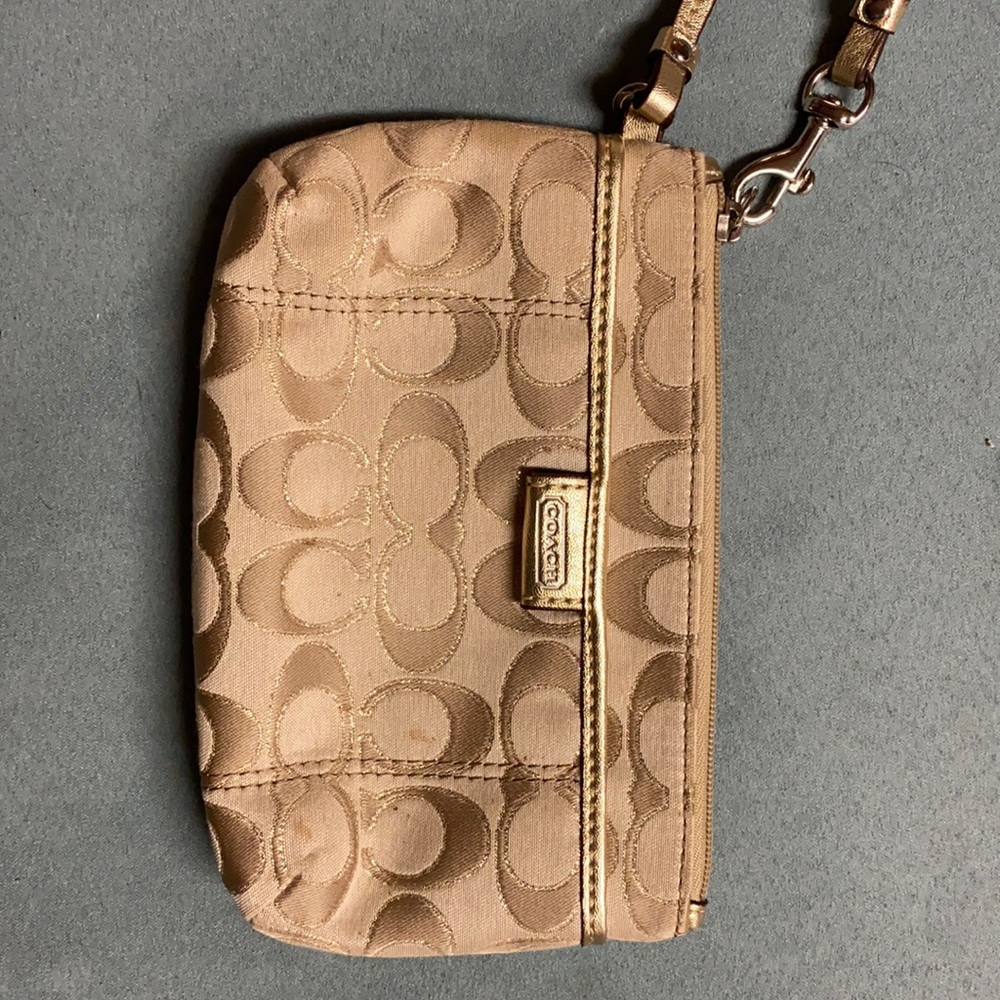Coach wristlet